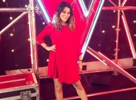 Karine Ferri enceinte dans The Voice : Sa jolie robe rouge fait sensation !