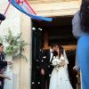 Marin Čilić a célébré son mariage avec sa compagne Kristina Milković le 28 avril 2018 en Croatie à Cavtat, dans la municipalité de Konavle, quelques kilomètres au sud de Dubrovnik. © Grgo Jelavic/PIXSELL/ABACAPRESS.COM