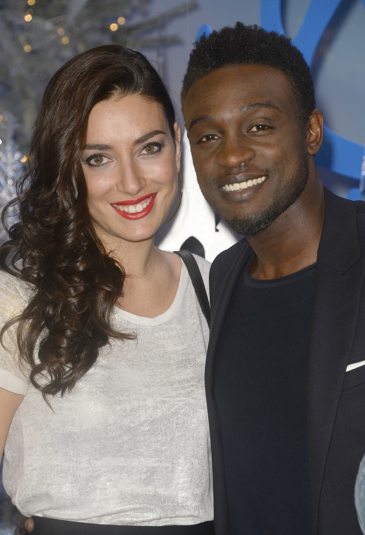 Photo : Corneille, sa femme Sofia de Medeiros - Lancement du Noël de