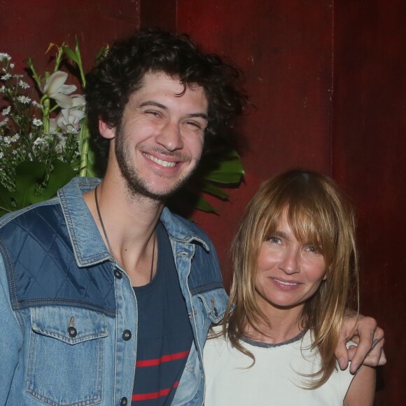 Semi-exclusif - Matthias Dandois, Axelle Laffont - After-party du film "MILF" au Buddha-Bar à Paris, France, le 17 avril 2018. Evènement organisé par Five Eyes Production. © CVS/Bestimage