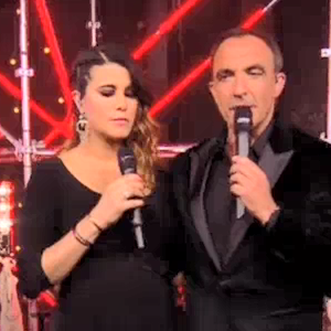 Karine Ferri et Nikos Aliagas - "The Voice 7", samedi 5 mai 2018, TF1