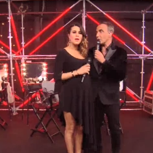 Karine Ferri et Nikos Aliagas - "The Voice 7", samedi 5 mai 2018, TF1