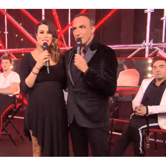 Karine Ferri et Nikos Aliagas - "The Voice 7", samedi 5 mai 2018, TF1