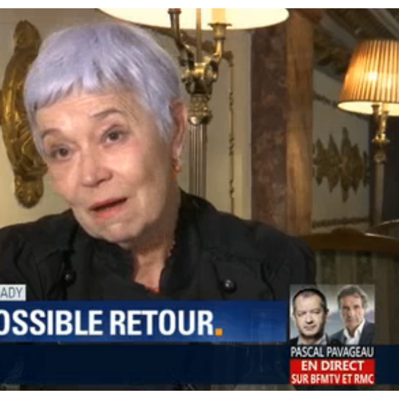 Csilla Rady, la mère de Kristina Rady (ex-compagne de Bertrand Cantat qui s'est donné la mort en 2010), interviewée pour BFMTV le 7 mai 2018.