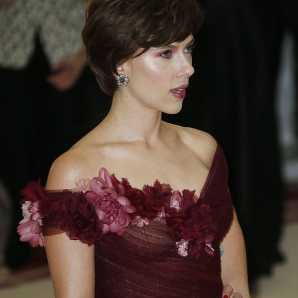 Scarlett Johansson au Met Gala à New York, le 7 mai 2018  © Charles Guerin / Bestimage