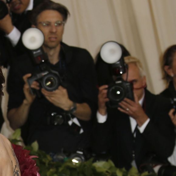 Scarlett Johansson au Met Gala à New York, le 7 mai 2018  © Charles Guerin / Bestimage