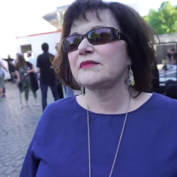 Maurane donne sa dernière interview dans l'émission "C'est du Belge" à la fête de l'Iris à Bruxelles, le dimanche 6 mai 2018, veille de sa mort.