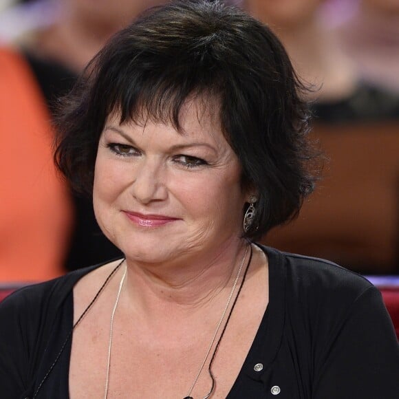 Maurane - Enregistrement de l'émission "Vivement Dimanche" à Paris le 25 Fevrier 2015.