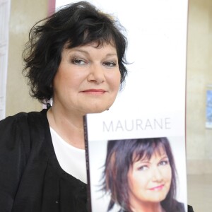 Maurane - Première édition du festival littéraire "Plumes de Stars" à Aix en Provence. Le 13 juin 2015.