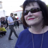 Maurane donne sa dernière interview dans l'émission "C'est du Belge" à la fête de l'Iris à Bruxelles, le dimanche 6 mai 2018, veille de sa mort.
