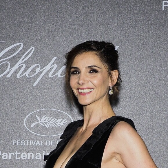 Clotilde Courau au photocall de la soirée "Chopard Secret Night" au Château de la Croix des Gardes lors du 71ème Festival International du Film de Cannes, le 11 mai 2018. © Jacovides-Borde-Moreau/Bestimage