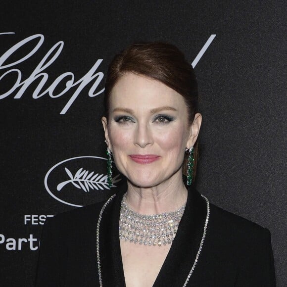 Julianne Moore au photocall de la soirée "Chopard Secret Night" au Château de la Croix des Gardes lors du 71ème Festival International du Film de Cannes, le 11 mai 2018. © Jacovides-Borde-Moreau/Bestimage