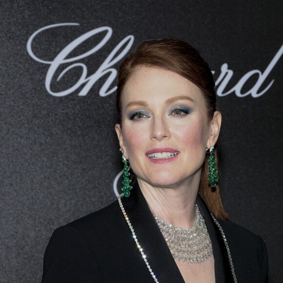 Julianne Moore au photocall de la soirée "Chopard Secret Night" au Château de la Croix des Gardes lors du 71ème Festival International du Film de Cannes, le 11 mai 2018. © Jacovides-Borde-Moreau/Bestimage