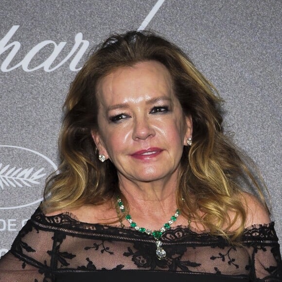 Caroline Scheufele au photocall de la soirée "Chopard Secret Night" au Château de la Croix des Gardes lors du 71ème Festival International du Film de Cannes, le 11 mai 2018. © Jacovides-Borde-Moreau/Bestimage