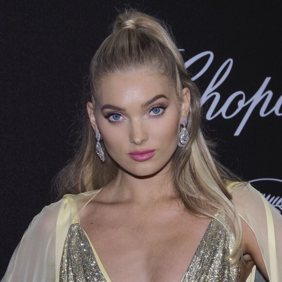 Elsa Hosk au photocall de la soirée "Chopard Secret Night" au Château de la Croix des Gardes lors du 71ème Festival International du Film de Cannes, le 11 mai 2018. © Jacovides-Borde-Moreau/Bestimage