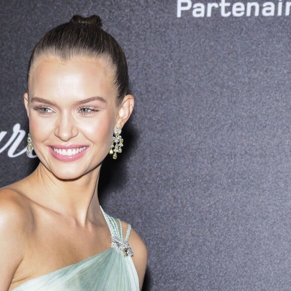 Josephine Skriver au photocall de la soirée "Chopard Secret Night" au Château de la Croix des Gardes lors du 71ème Festival International du Film de Cannes, le 11 mai 2018. © Jacovides-Borde-Moreau/Bestimage