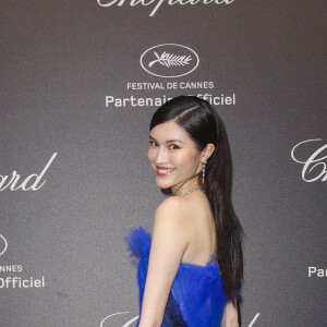 Sui He au photocall de la soirée "Chopard Secret Night" au Château de la Croix des Gardes lors du 71ème Festival International du Film de Cannes, le 11 mai 2018.