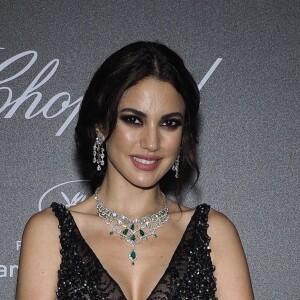 Dorra Zarrouk au photocall de la soirée "Chopard Secret Night" au Château de la Croix des Gardes lors du 71ème Festival International du Film de Cannes, le 11 mai 2018. © Jacovides-Borde-Moreau/Bestimage