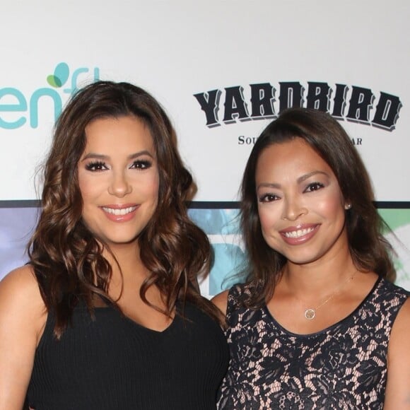 Eva Longoria, enceinte, lors d'une soirée caritative pour la Global Gift Foundation USA au Yardbird Southern Table & Bar à Los Angeles, le 10 mai 2018