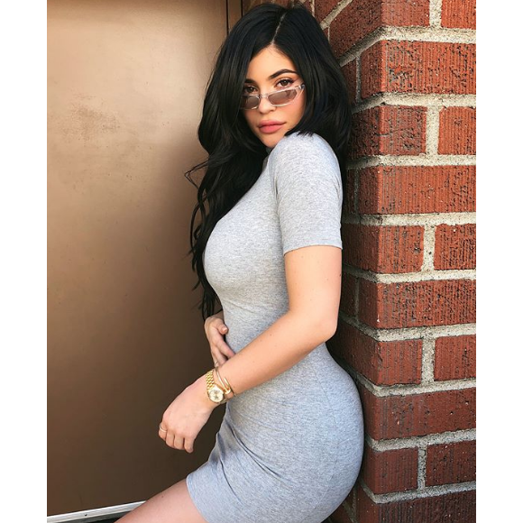 Kylie Jenner, deux mois après son accouchement. Avril 2018.