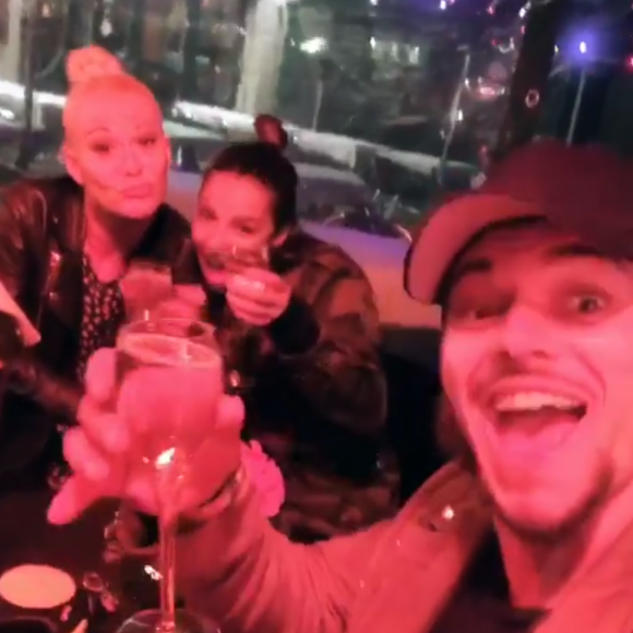 Rayane Bensetti, Denitsa Ikonomova, Katrina Patchett se retrouvent à Rouen sur Instagram, mai 2018.