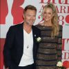 Ronan Keating et sa femme Storm - Soirée des 38ème Brit Awards (récompense musicale délivrée annuellement par la British Phonographic Industry depuis 1977) à l'O2 Arena à Londres, Royaume Uni, le 21 février 2018. 