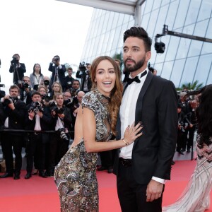 Thomas Vergara et Nabilla Benattia - Montée des marches du film "'Solo: A Star Wars Story" lors du 71e Festival International du Film de Cannes le 15 mai 2018.