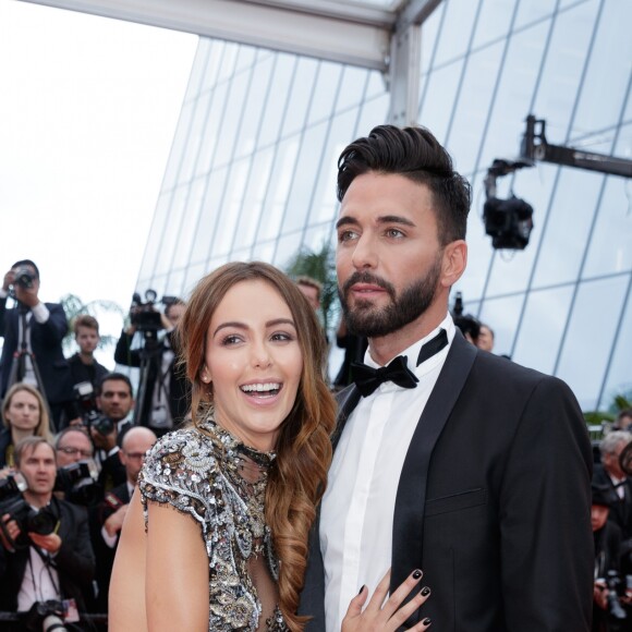 Thomas Vergara et Nabilla Benattia - Montée des marches du film "'Solo: A Star Wars Story" lors du 71e Festival International du Film de Cannes le 15 mai 2018.