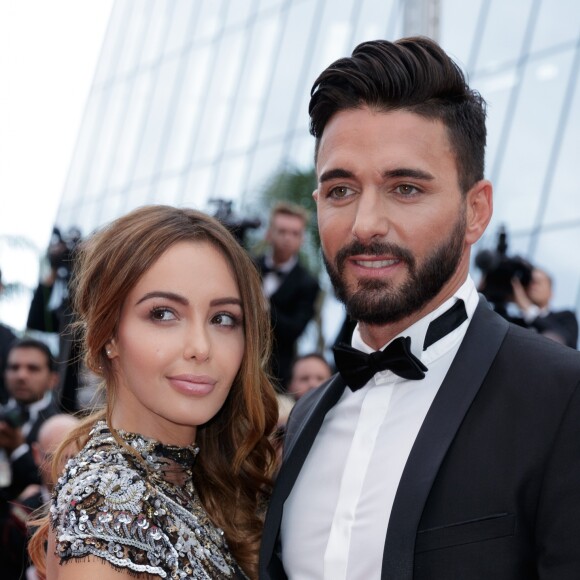 Thomas Vergara et Nabilla Benattia - Montée des marches du film "'Solo: A Star Wars Story" lors du 71e Festival International du Film de Cannes le 15 mai 2018.