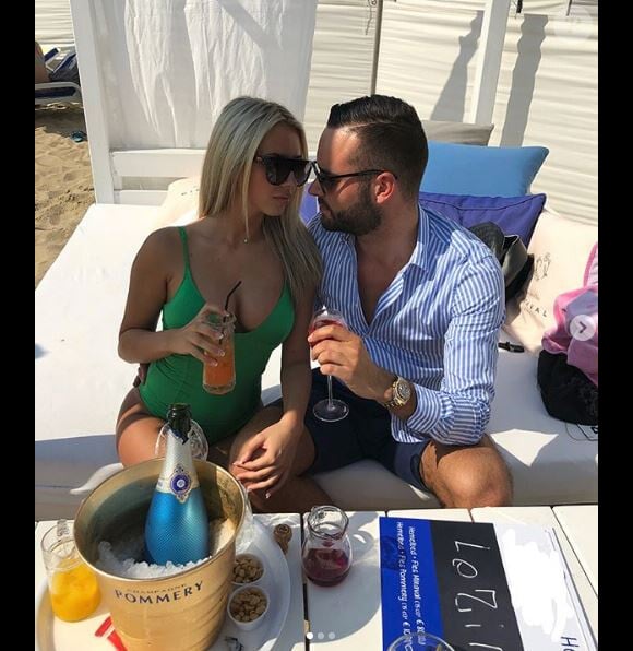 Nikola Lozina et sa nouvelle petite amie Dita - Instagram, mai 2018