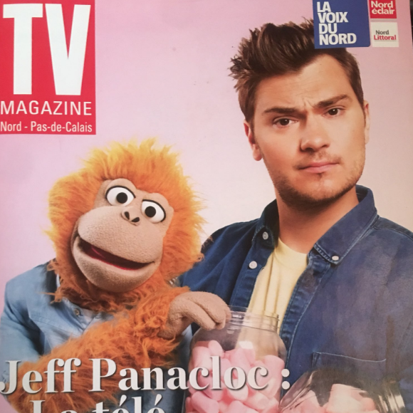 Jeff Panacloc en couverture de TV Magazine