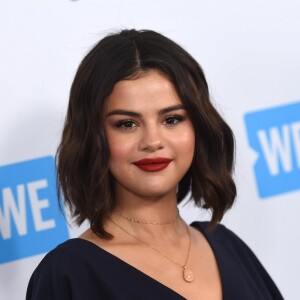 Selena Gomez au "WE Day California To Celebrate Young People Changing The World" à Inglewood, le 19 avril 2018.