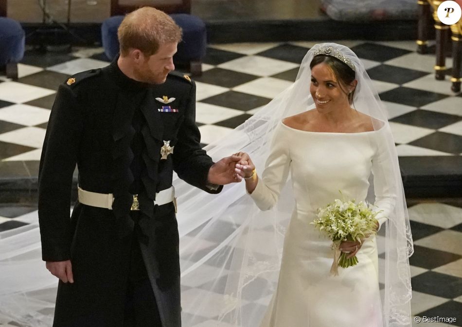 Le Prince Harry Et Meghan Markle Duchesse De Sussex Ceremonie