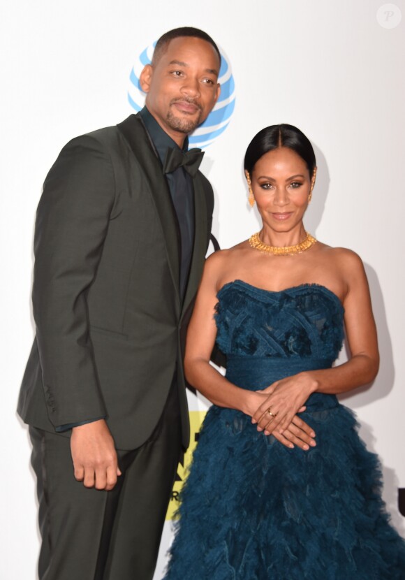 Will Smith et sa femme Jada Pinkett Smith - Célébrités lors des 47ème "NAACP Image Awards" à Pasadena le 5 Février 2016.