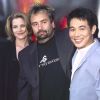 Bridget Fonda, Luc Besson et Jet Li en 2001.