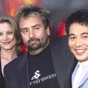 Bridget Fonda, Luc Besson et Jet Li en 2001.