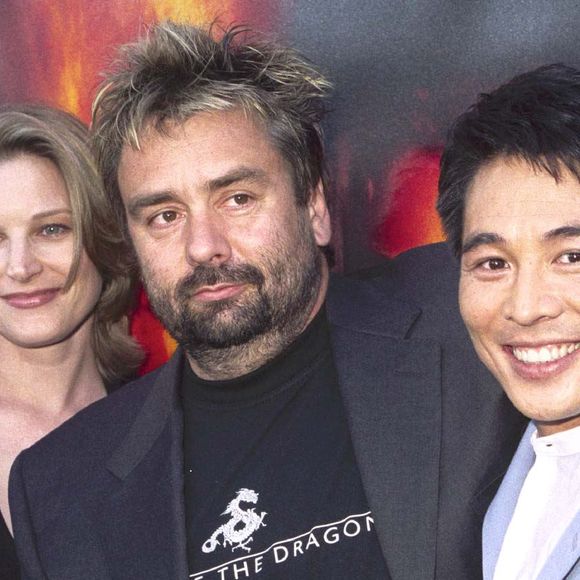 Bridget Fonda, Luc Besson et Jet Li en 2001.