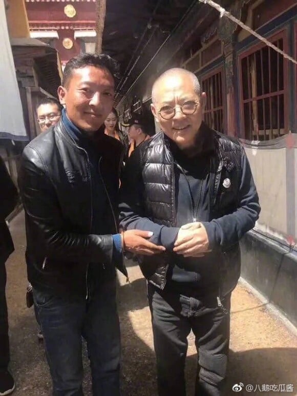Jet Li pris en photo au Tibet en mai 2018.
