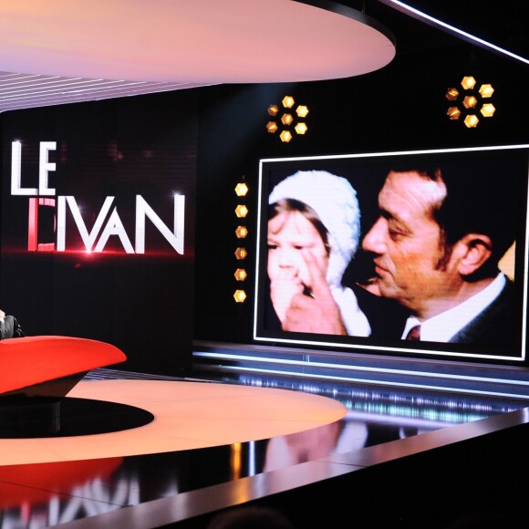 Exclusif - Enregistrement de l'émission"Le Divan" présentée par Marc-Olivier Fogiel avec Laurent Gerra en invité, qui sera diffusée le 25 Mai 2018 sur France 3. © Guillaume Gaffiot / Bestimage