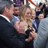 Stormy Daniels, accompagnée de son avocat Michael Avenatti, a été honorée à West Hollywood pour sa capacité à faire face aux pressions de la Maison-Blanche. West Hollywood a annoncé en grande pompe l'instauration d'un "Stormy Daniels Day" afin d'honorer l'actrice X pour sa "résistance" face à Donald Trump et son administration. Stormy Daniels a par ailleurs reçu symboliquement les clés de la ville en présence du maire de West Hollywood. Le 23 mai 2018 © Chris Delmas/Bestimage