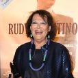 Claudia Cardinale à la première de "Rudy Valentino" à Rome, le 23 mai 2018.
