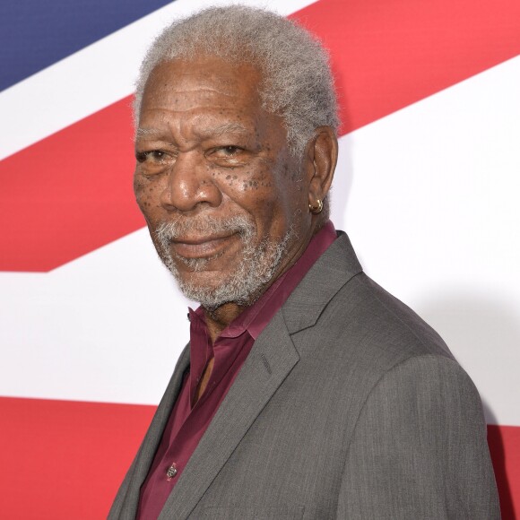 Morgan Freeman lors de la première du film "London Has Fallen" à Hollywood, le 1 mars 2016.