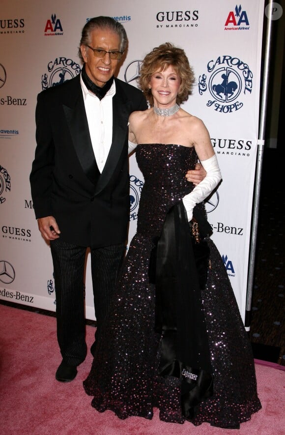 Richard Perry et Jane Fonda au "Carousel of Hope Ball" à Beverly Hills le 23 octobre 2010.