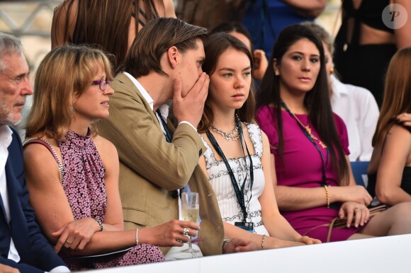 La princesse Alexandra de Hanovre et son compagnon Ben-Sylvester Strautmann lors de la soirée Amber Lounge UNITE Monaco 2018 au profit de la fondation de Jackie Stewart "Race Against Dementia" à l'hôtel Méridien Beach Plaza à Monte-Carlo, Monaco, le 25 mai 2018. © Bruno Bebert/Bestimage