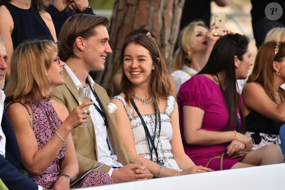 La princesse Alexandra de Hanovre et son compagnon Ben-Sylvester Strautmann lors de la soirée Amber Lounge UNITE Monaco 2018 au profit de la fondation de Jackie Stewart "Race Against Dementia" à l'hôtel Méridien Beach Plaza à Monte-Carlo, Monaco, le 25 mai 2018. © Bruno Bebert/Bestimage