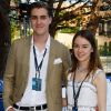 La princesse Alexandra de Hanovre et son compagnon Ben-Sylvester Strautmann lors de la soirée Amber Lounge UNITE Monaco 2018 au profit de la fondation de Jackie Stewart "Race Against Dementia" à l'hôtel Méridien Beach Plaza à Monte-Carlo, Monaco, le 25 mai 2018. © Bruno Bebert/Bestimage