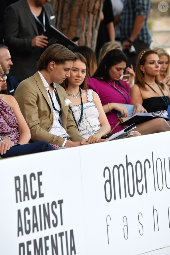 La princesse Alexandra de Hanovre et son compagnon Ben-Sylvester Strautmann lors de la soirée Amber Lounge UNITE Monaco 2018 au profit de la fondation de Jackie Stewart "Race Against Dementia" à l'hôtel Méridien Beach Plaza à Monte-Carlo, Monaco, le 25 mai 2018. © Bruno Bebert/Bestimage
