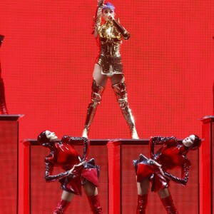 Katy Perry en concert à la Lanxess Arena à Cologne, le 23 mai 2018. © Future-Image via Zuma Press/Bestimage