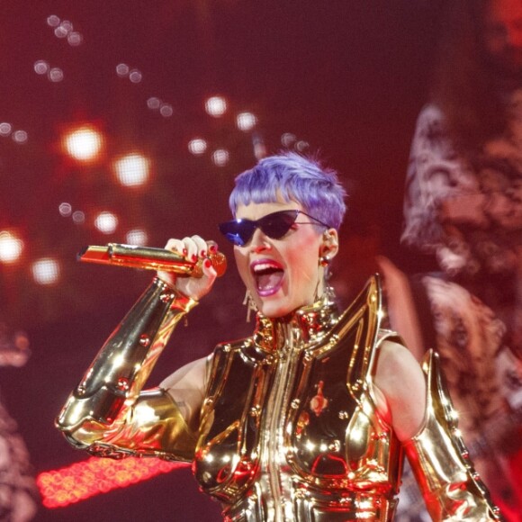 Katy Perry en concert à la Lanxess Arena à Cologne, le 23 mai 2018. © Future-Image via Zuma Press/Bestimage