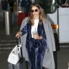 Exclusif - Jessica Alba arrive à l'aéroport de Los Angeles le 5 mai 2018.